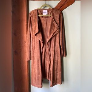 Bb Dakota faux suede duster